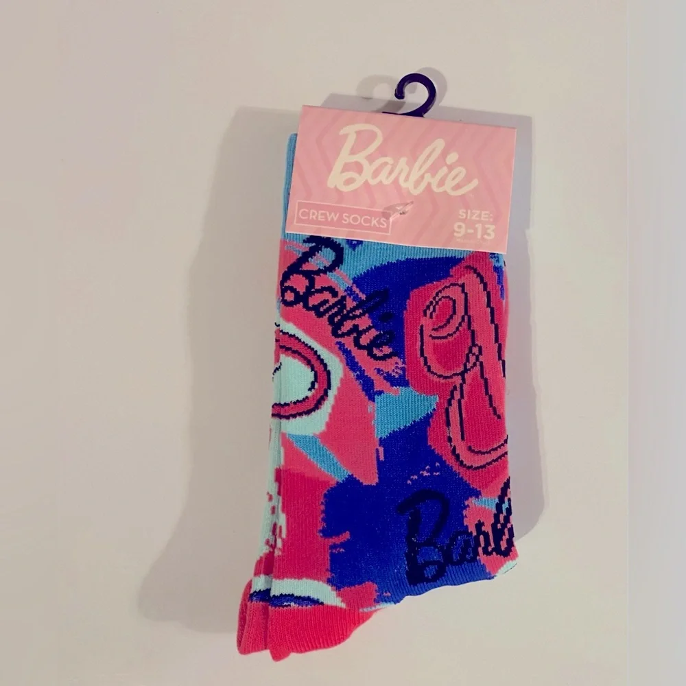 Fun Novelty Socks Featuring “Barbie”